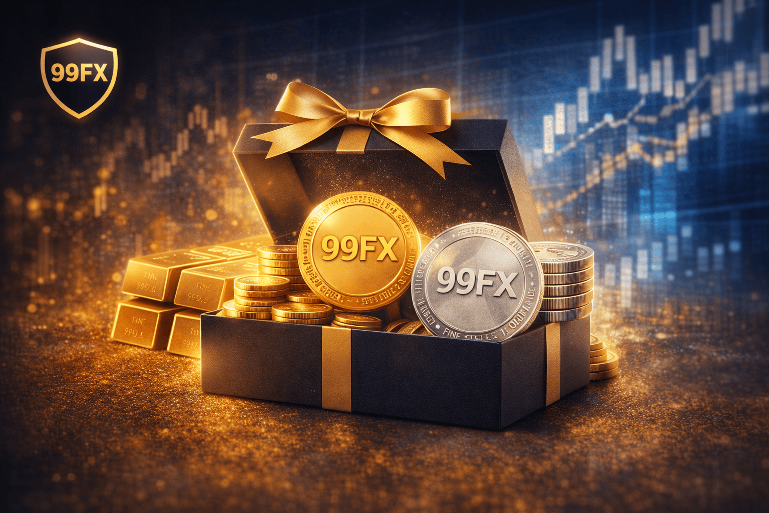تداول الذهب بمكافآت حقيقية | 99FX