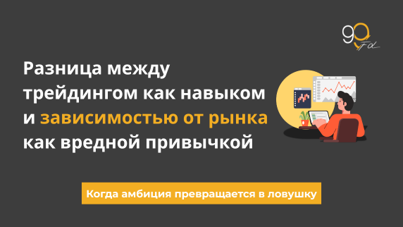 Разница между трейдингом как навыком и «рыночной зависимостью»